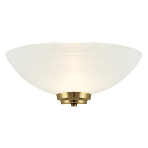 Endon Lampa ścienna Welles 1x60W E27 Antyczny mosiądz