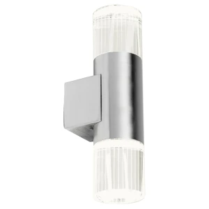 Lampa ścienna Nowoczesny kinkiet zewnętrzny Endon Grant YG-7501 IP44 xLED Stal