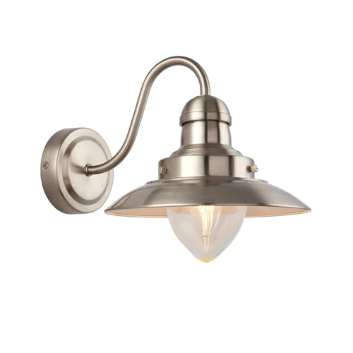 Endon Lampa ścienna Mendip 1x40W E14 Nikiel