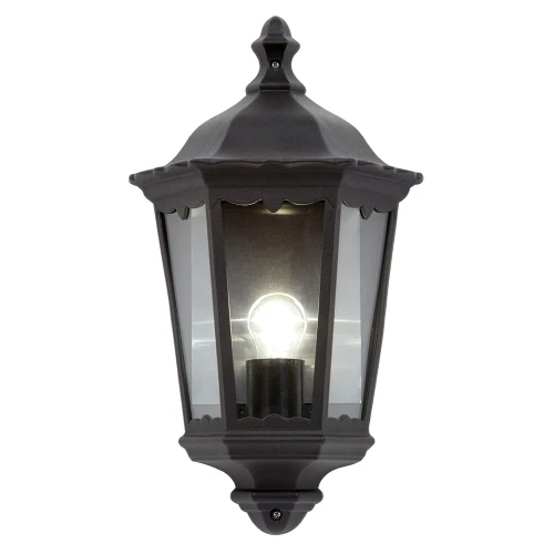 Lampa ścienna Kinkiet zewnętrzny Endon Burford 76547 IP44 xE27 Aluminium