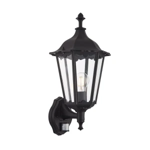 Lampa ścienna Kinkiet zewnętrzny Endon Burford 76548 IP44 xE27 Aluminium