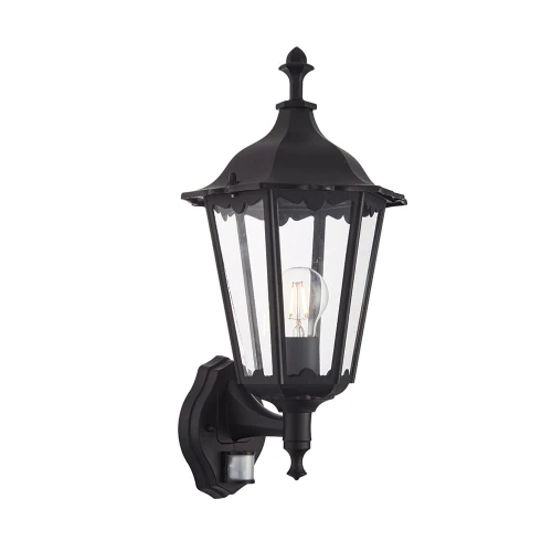 Lampa ścienna Kinkiet zewnętrzny Endon Burford 76548 IP44 xE27 Aluminium
