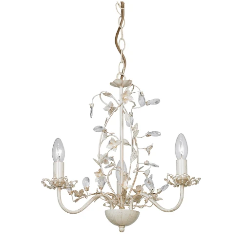 Lampa wisząca Żyrandol Endon Lullaby 3x60W E14 kremowy
