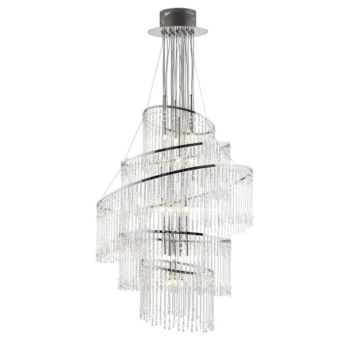 Lampa wisząca Żyrandol Endon Camille 24x10W LED chrom