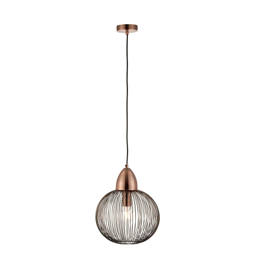 Endon Lampa wisząca Nicola 1x40W E27 Antyczny chrom