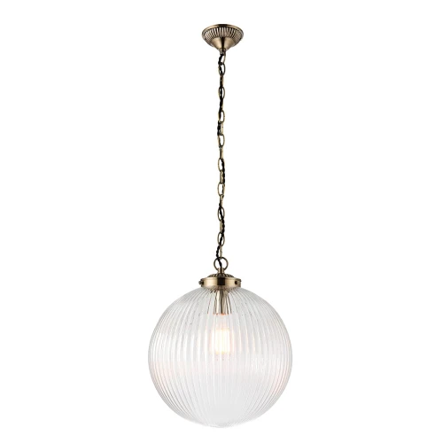 Endon Lampa wisząca Brydon 1x40W E27 Antyczny mosiądz