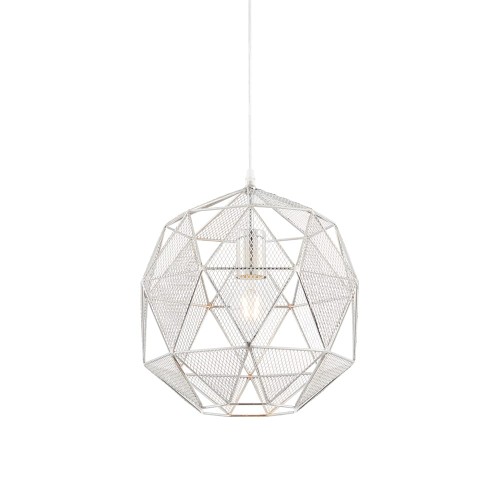 Endon Lampa wisząca Armour 1x60W E27 Chrom