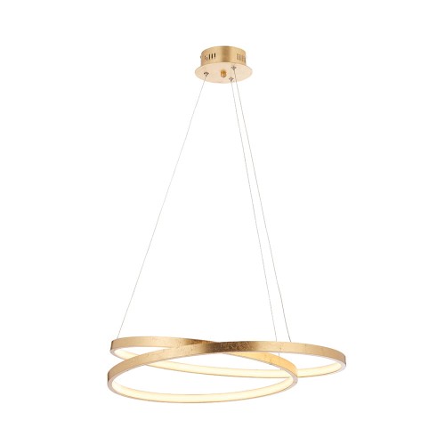 Endon Lampa wisząca Scribble 1x33W LED Złoty