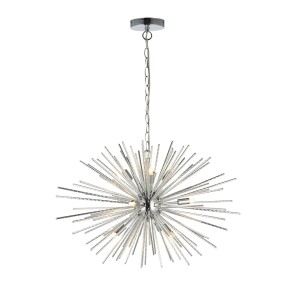 Endon Lampa wisząca Lena 9x28W G9 Chrom