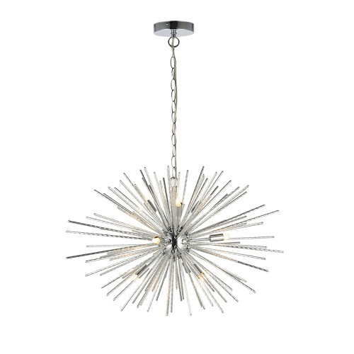 Endon Lampa wisząca Lena 9x28W G9 Chrom