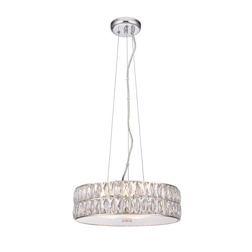 Endon Lampa wisząca Verina 5x5W LED Czysty Kryształ