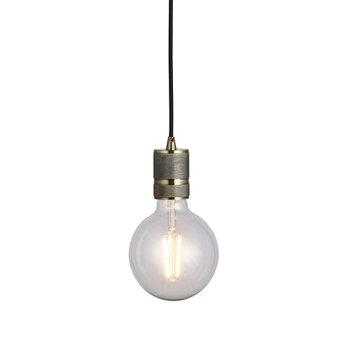 Endon Lampa wisząca Urban 1x60W E27 Antyczny mosiądz