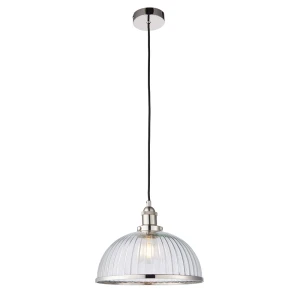 Endon Lampa wisząca Hansen 1x60W E27 Nikiel