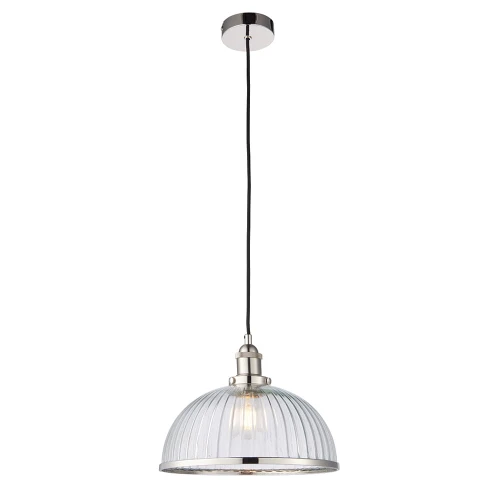 Endon Lampa wisząca Hansen 1x60W E27 Nikiel