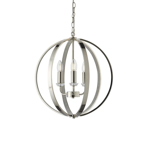 Endon Lampa wisząca Ritz 3x40W E14 Nikiel