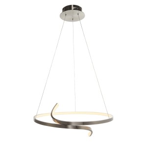 Endon Lampa wisząca Rafe 1x2W LED Nikiel