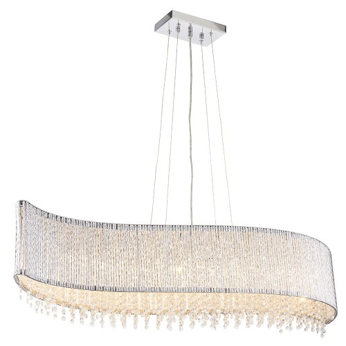 Endon Lampa wisząca Galina 8x25W G9 Chrom