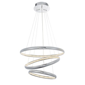Endon Lampa wisząca Ozias 1x2W LED Chrom