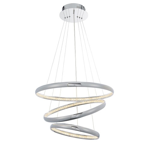 Endon Lampa wisząca Ozias 1x2W LED Chrom