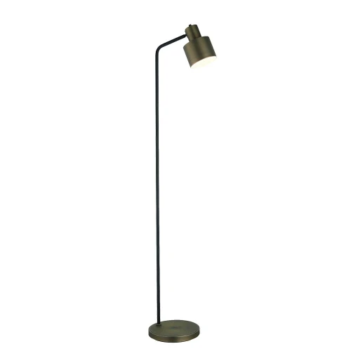 Endon Lampa podłogowa Mayfield 1x40W E27 Antyczny brąz