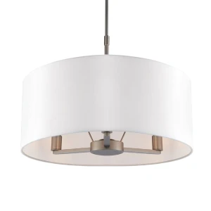 Endon Lampa wisząca Daley 3x40W E14 Nikiel