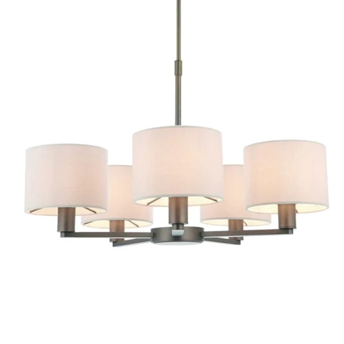 Endon Lampa wisząca Daley 5x40W E14 Antyczny brąz