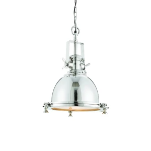 Endon Lampa wisząca Fenton 1x40W E27 Nikiel
