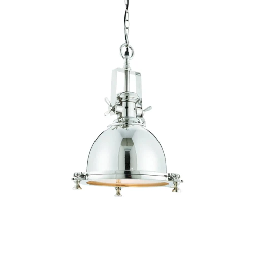 Endon Lampa wisząca Fenton 1x40W E27 Nikiel