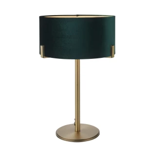 Lampa stojąca Endon Hayfield 1x10W E27 Stal Mosiądz