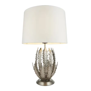 Lampa stojąca Endon Delphine 1x10W E27 Stal Srebrny