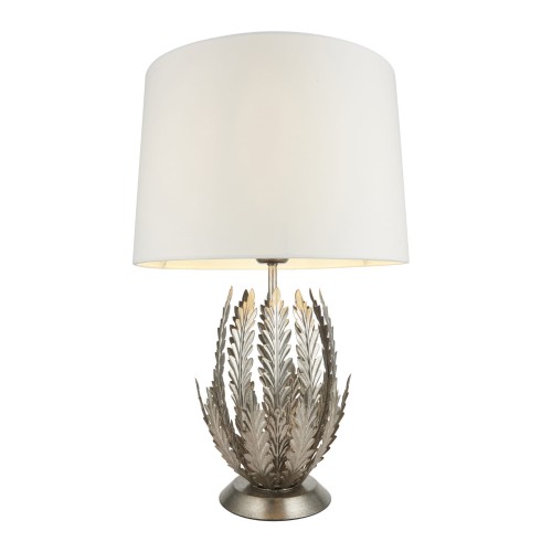 Lampa stojąca Endon Delphine 1x10W E27 Stal Srebrny