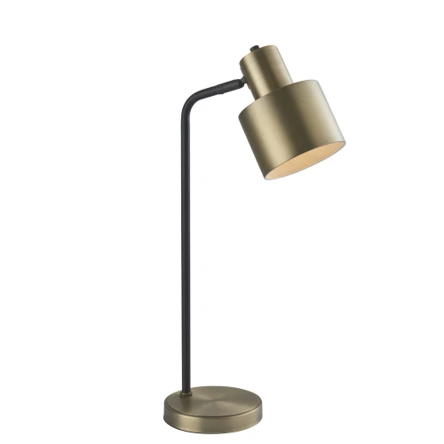Lampa stojąca Endon Mayfield 1x10W E27 Stal Mosiądz