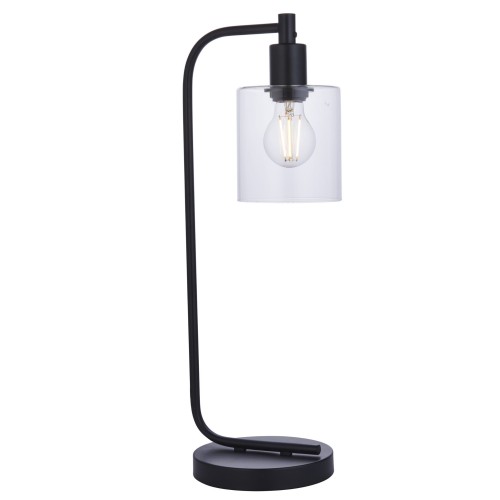 Lampa stojąca Endon Toledo 1x10W E27 Stal Czarny