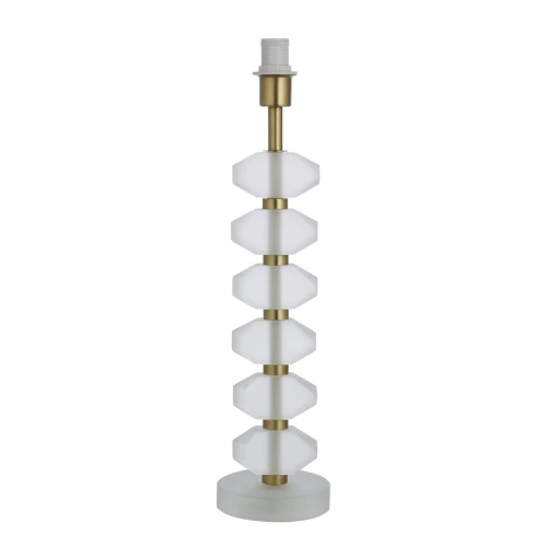 Lampa stojąca Endon Annabelle 1x7W E14 Stal Szkło