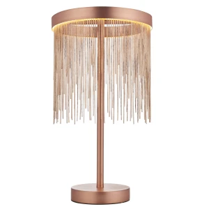 Lampa stojąca Endon Zelma 1x9W LED Stal Miedź