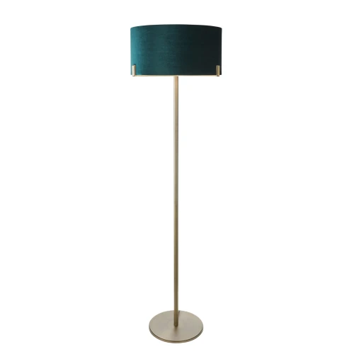 Lampa podłogowa Endon Hayfield 1x10W E27 Stal Mosiądz