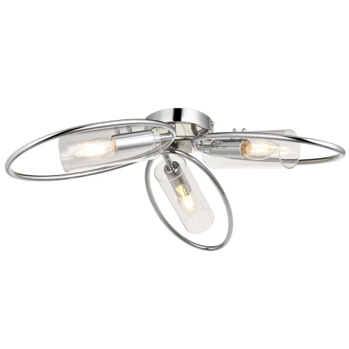 Lampa sufitowa Endon Amari 3x6W E14 Stal Chrom