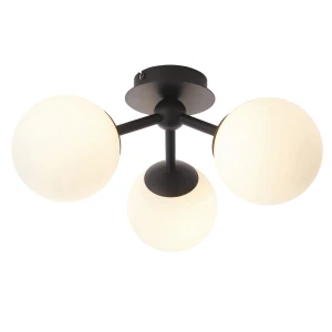 Lampa sufitowa Endon Pulsa 3x3W G9 Stal Czarny