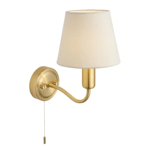 Lampa ścienna Endon Conway 1x3W G9 Stal Mosiądz