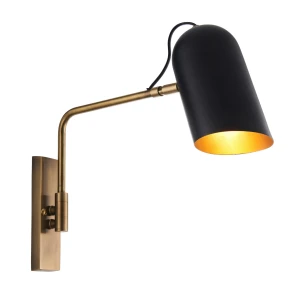 Lampa ścienna Endon Navren 1x10W E27 Mosiądz Mosiądz