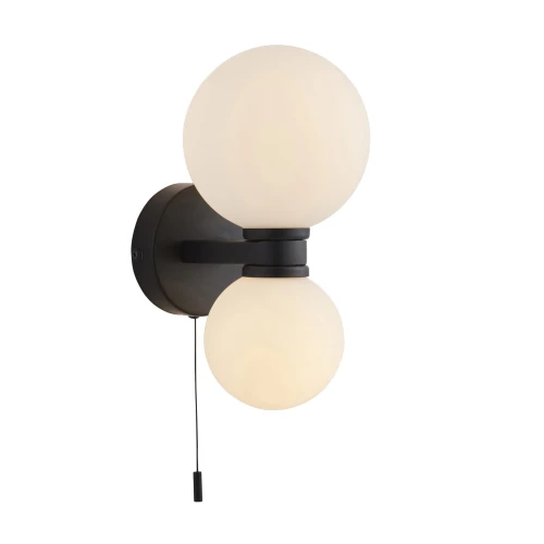 Lampa ścienna Endon Pulsa 2x3W G9 Stal Czarny