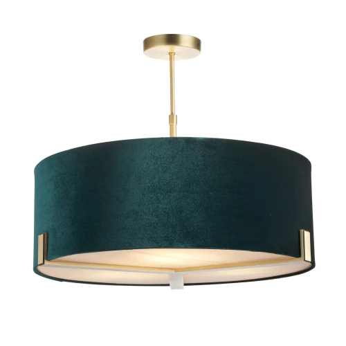 Lampa wisząca Endon Hayfield 3x10W E27 Stal Mosiądz