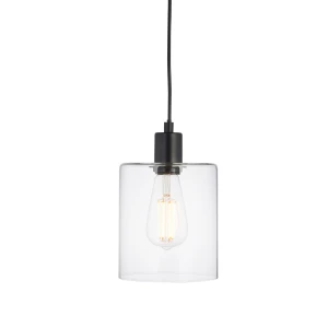 Lampa wisząca Endon Toledo 1x10W E27 Stal Czarny