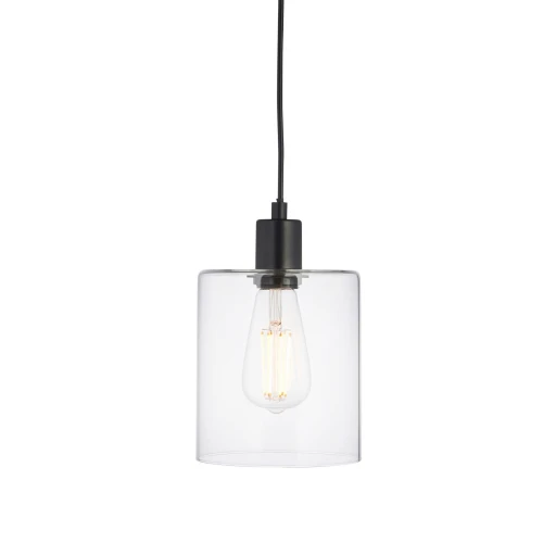 Lampa wisząca Endon Toledo 1x10W E27 Stal Czarny