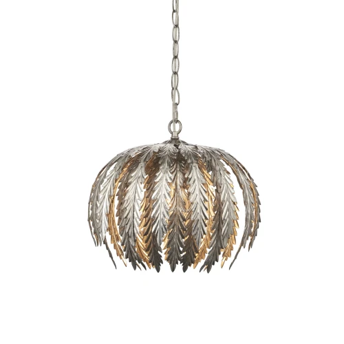 Lampa wisząca Endon Delphine 1x10W E27 Stal Srebrny