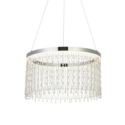 Lampa wisząca Liliana Endon 1x19,67W LED Aluminium / Szkło Chrom
