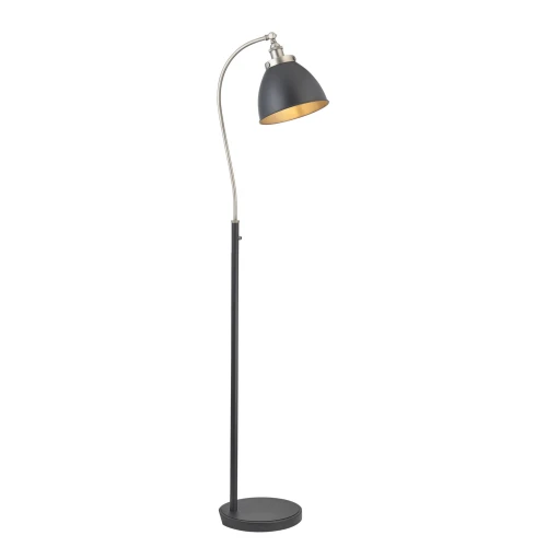 Lampa podłogowa Franklin Endon 1x10W E27 Stal Czarny