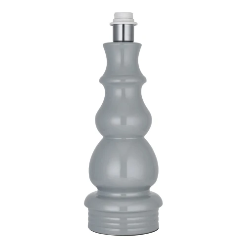 Lampa stołowa Provence Endon 1x10W E27 Stal / Ceramika Nikiel