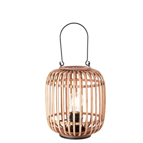 Lampa stołowa Mathias Endon 1x10W E27 Stal / Drewno Czarny