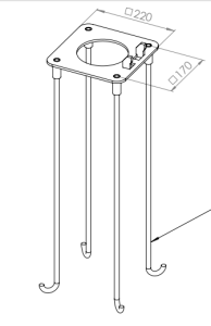 Lampa sufitowa podtynkowa JULIET 7664 Nowodvorski 1xGU10 R50 15W only LED Stal Chrom